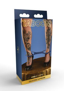 Силиконовые манжеты на лодыжки Taboom Silicone Supreme, синий TB17351 фото