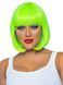 Парик Leg Avenue 12&Prime; Neon short bob wig Neon Green SO8595 фото 1
