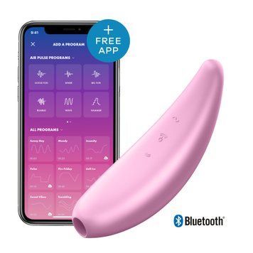 Вакуумний кліторальний стимулятор Satisfyer Curvy 3+ SO3893 фото