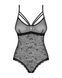 Мереживне боді з доступом Obsessive 818-TED-1 teddy S/M, чорне SO7169 фото 5