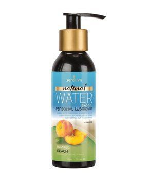 Смазка на водной основе Sensuva Natural Water-Based Peach (125 мл) без глицерина и парабенов SO7834 фото