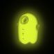 Вакуумний кліторальний стимулятор з вібрацією Satisfyer Glowing Ghost Yellow, світиться в темряві SX0543 фото 6