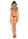 Трусики с доступом Obsessive Ingridia crotchless thong M/L, красные SO9044 фото 9