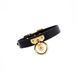 Нашийник-чокер з кільцем шкіряний Leather Cosplay Choker UPKO, розмір M U61261 фото 10