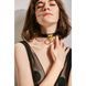 Нашийник-чокер з кільцем шкіряний Leather Cosplay Choker UPKO, розмір M U61261 фото 2
