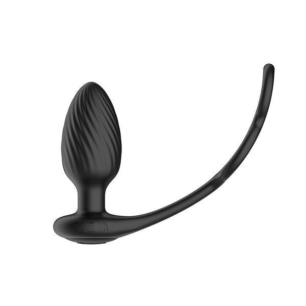 Анальна вібропробка Nexus Tornado Cock and Ball Ring обертання+вібрація, ерекційне кільце, пульт SX2416 фото