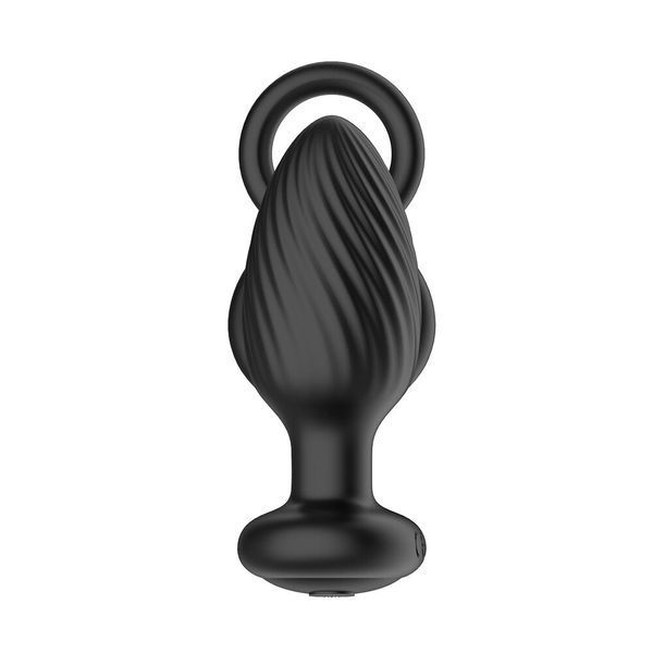 Анальна вібропробка Nexus Tornado Cock and Ball Ring обертання+вібрація, ерекційне кільце, пульт SX2416 фото