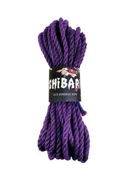 Джутова мотузка для шибарі Feral Feelings Shibari Rope, 8 м бузкова SX2514 фото