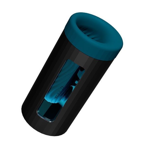 Смарт-мастурбатор LELO F1S V3 XL Teal, увеличенный, 2 мотора, 8 режимов, стимуляция звуковыми волнами SX0706 фото