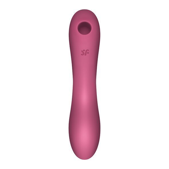 Вакуумный стимулятор с вибрацией Satisfyer Curvy Trinity 3 Red SO6117 фото