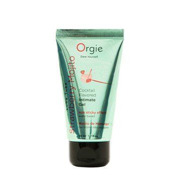 Розпродаж!!! Лубрикант на водній основі Orgie Lube Tube Strawberry Mojito 50мл (термін 31.07.2026) SX1520-R фото
