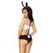 Костюм зайчика Passion MALLOY SET L/XL, трусики, топік і вушка EL12801 фото 2