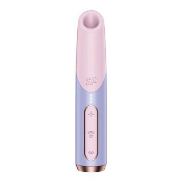 Вакуумний стимулятор Satisfyer Bold Kiss Violet, магнітна технологія 3D Air Pulse, 30 режимів роботи SX2165 фото