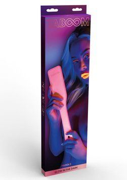 Паддл Taboom Glow In the Dark, світиться в темряві, рожевий, 32 см TB17207 фото