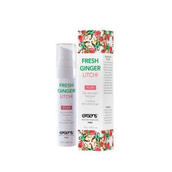 Распродажа!!! Стимулирующий гель EXSENS Kissable Fresh Ginger Litchi 15мл (срок 12.2025) SO2367-R фото