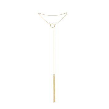 Цепочка для тела Bijoux Indiscrets Magnifique Tickler Pendant Chain &mdash; Gold SO5921 фото