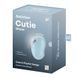 Вакуумний кліторальний стимулятор з вібрацією Satisfyer Cutie Ghost Blue SX0572 фото 5