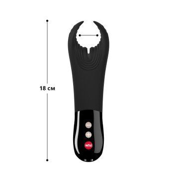 Вибратор для пениса Fun Factory MANTA black, подходит для парных игр SX0932 фото