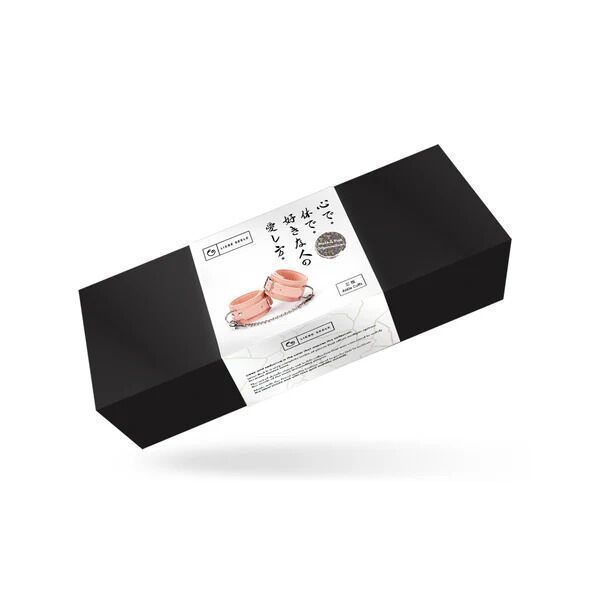 Поножі Liebe Seele Dark Candy Pink Ankle Cuffs, знімний ланцюжок SX1660 фото