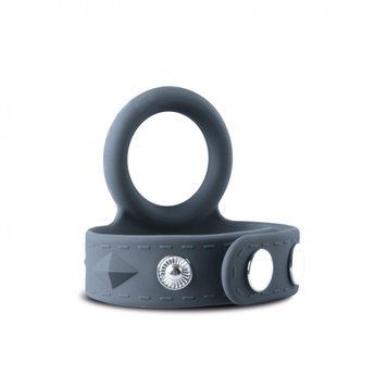 Подвійне ерекційне кільце Boners Cock & Ball Strap S/M, регулювання діаметра, 3,5&ndash;5,5 см SO8857 фото