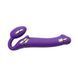 Безремневой страпон с вибрацией Strap-On-Me Vibrating Violet XL, диам. 4,7см, пульт ДУ, регулируемый SO3827 фото 4