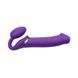 Безремневой страпон с вибрацией Strap-On-Me Vibrating Violet XL, диам. 4,7см, пульт ДУ, регулируемый SO3827 фото 5