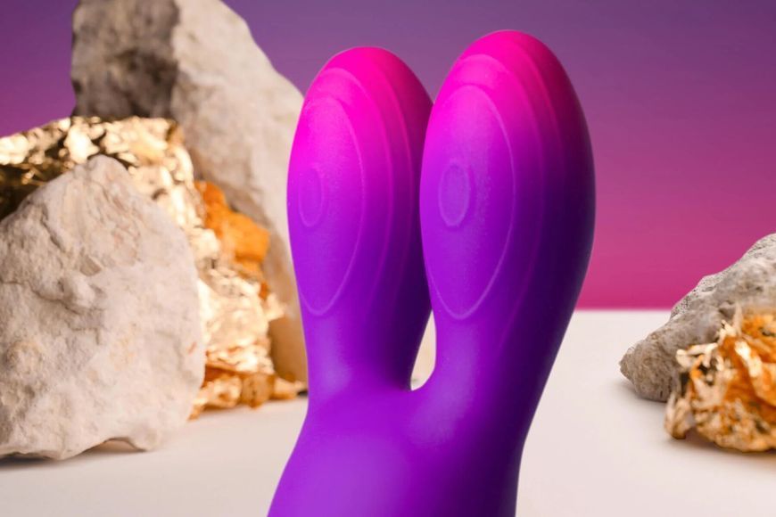 Вібратор Rocks Off Glo Girl - Bunny SX2680 фото