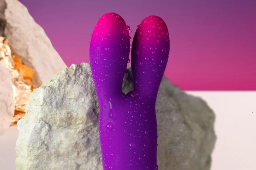 Вібратор Rocks Off Glo Girl - Bunny SX2680 фото