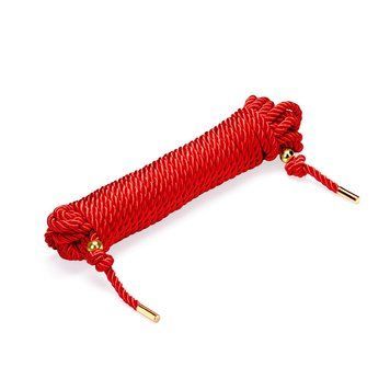 Мотузка для шибарі Liebe Seele Shibari 10M Rope Red, комбінований склад SO9524 фото