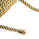 Мотузка для шибарі LOCKINK SEVANDA Shibari Pratice Rope, золотиста, 8 м, нейлон+бавовна SX0881 фото 2
