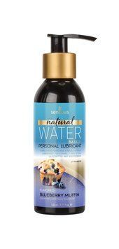 Смазка на водной основе Sensuva Natural Water-Based Blueberry Muffin 125мл без глицерина и парабенов SO4943 фото