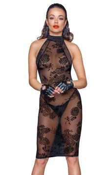 Платье Noir Handmade F240 Midi tulle dress with velvet straps, XXL SX0143 фото