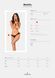 Трусики Obsessive Medilla crotchless thong XL/2XL SO9063 фото 5