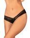 Трусики Obsessive Medilla crotchless thong XL/2XL SO9063 фото 1