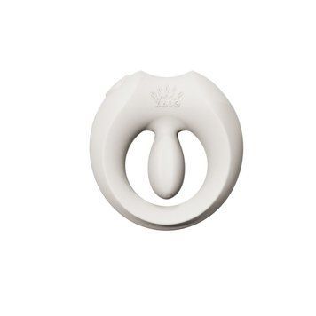 Эрекционное смарт-виброкольцо Zalo Apis Ivory White, до 4 часов работы, зарядный кейс SX2692 фото