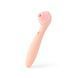 Вакуумний стимулятор з вібратором KISSTOY Polly Max Pink SO9558 фото 3