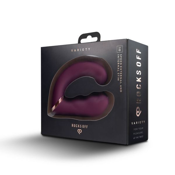Вібратор Rocks Off Variety Burgundy SX2684 фото