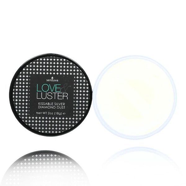 Мерехтлива пудра для тіла Sensuva &mdash; Love & Luster Kissable Diamond Dust (18 г) їстівна, без цукру SO3192 фото