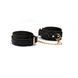 Поножі Liebe Seele Boudoir Amor Ankle Cuffs Black, знімний з&rsquo;єднувальний ланцюжок SX1670 фото 3