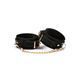Поножі Liebe Seele Boudoir Amor Ankle Cuffs Black, знімний з&rsquo;єднувальний ланцюжок SX1670 фото 1