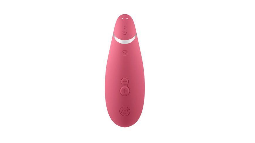 Вакуумний кліторальний стимулятор Womanizer Premium 2 - Raspberry, функції Autopilot та Smart Silence SO8753 фото