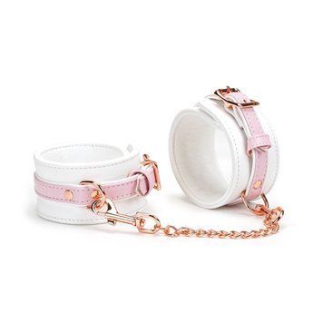 Поножі Liebe Seele White & Pink Fairy Leather Ankle Cuffs SX2828 фото