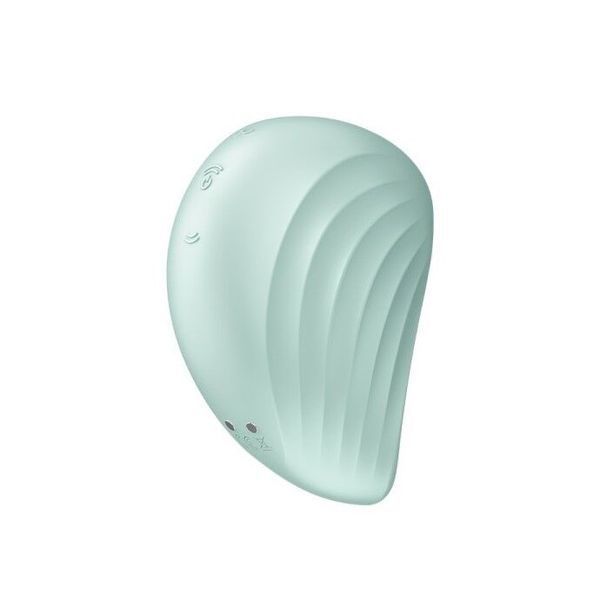 Вакуумный клиторальный стимулятор с вибрацией Satisfyer Pearl Diver Mint SO6077 фото