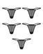 Набор трусиков Obsessive Violami 5-pack thong S/M SX3626 фото 1