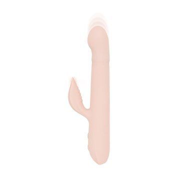 Вібратор-кролик Good Vibes Only - SHAI Thrusting Vibrator Soft Silicone - Pink SX3073 фото