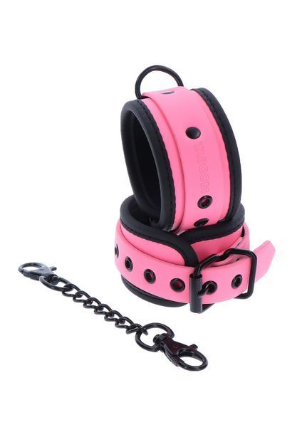 Наручники, що світяться в темряві Taboom Glow In The Dark Wrist Cuffs, рожеві TB17200 фото