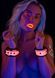 Наручники, що світяться в темряві Taboom Glow In The Dark Wrist Cuffs, рожеві TB17200 фото 3
