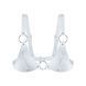 Ліф з натуральної шкіри Feral Feelings - Bikini Top White SO9421 фото 1