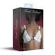 Ліф з натуральної шкіри Feral Feelings - Bikini Top White SO9421 фото 4
