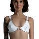 Ліф з натуральної шкіри Feral Feelings - Bikini Top White SO9421 фото 2